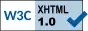XHTML 1.0 Valid